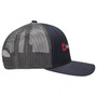 DESIGN – Structured mid profile crown, slightly curved visor to protect you from the sun and adjustable snapback with 7 different holes to adjust to your perfect fit, one size fits most. Alpine Swiss Trucker Hat Snapback Mesh Back Cap Adjustable Breathabl