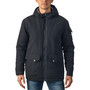 SMART DESIGN – Front zipper closure with high neck collar. The jacket hood is lined with sherpa and has an adjustable drawstring that can be tightened to retain heat.Alpine Swiss Mens Sherpa Lined Parka Hooded Winter Coat Cargo Utility Jacket