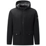 Alpine Swiss Mens Sherpa Lined Parka Hooded Winter Coat Cargo Utility Jacket Size Large Black