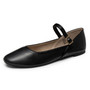 Alpine Swiss Cleo Women’s Mary Jane Ballet Flats Stylish Comfy Round Toe Dress Shoes Adjustable Strap Versatile for Casual Work or Dressy Occasions Size
