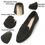 Alpine Swiss Abby Womens Penny Loafers RUNS SMALL Slip On Flats Comfortable Office Shoes RUNS SMALL - These penny loafers run small and come in full sizes only, we recommend ordering at least one full size larger. Please consult the size chart to see exac