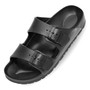 Alpine Swiss Mens Double Strap Slide Sandals EVA Flat Casual Comfortable Shoes