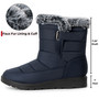 Alpine Swiss Lexie Women’s Snow Boots | Waterproof Faux Fur Lined | Warm Cozy Winter Booties | Anti-Slip Sole | Stylish Outdoor Shoes