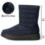 Alpine Swiss Zoey Women’s Winter Boots | Waterproof Snow Booties | Faux Fur Lined Warm Cozy Comfortable | Anti-Slip Sole | Stylish Outdoor Shoes