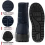 Alpine Swiss Zoey Women’s Winter Boots | Waterproof Snow Booties | Faux Fur Lined Warm Cozy Comfortable | Anti-Slip Sole | Stylish Outdoor Shoes