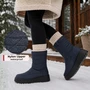 Alpine Swiss Zoey Women’s Winter Boots | Waterproof Snow Booties | Faux Fur Lined Warm Cozy Comfortable | Anti-Slip Sole | Stylish Outdoor Shoes