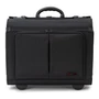 Alpine Swiss Rolling Briefcase Work Overnight Travel Bag Dual Locks Carry on Business Attache Case CARRY ON – The Alpine Swiss rolling briefcase is a perfect travel companion! The overall exterior measurements of this rolling travel case are 18” L  x 9” W
