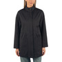 Alpine Swiss Lorie Womens Rain Jacket Removable Hood Long Rain Coat Trench Coat Windbreaker