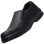 Alpine Swiss Arbete Mens Work Shoes | Slip Resistant Genuine Leather | Non Slip Loafers | All Day Comfort | Easy Slip On Size
