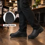 Alpine Swiss Arbete Mens Work Shoes | Slip Resistant Genuine Leather | Non Slip Loafers | All Day Comfort | Easy Slip On