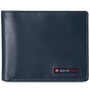 Alpine Swiss Connor Executive Bifold Wallet | Business Passcase for Men | Premium Leather | Dual ID Windows | RFID Blocking | Gift Box Included Size One Size Glossy Nappa Teal