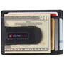 Alpine Swiss Mens RFID Money Clip Leather Minimalist Wallet Card Case ID Window mens wallet men wallets leather for men's minimalist slim small card holder front pocket smart money clip thin cases & organizers with men’s man travel id credit clips simple