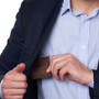 GIFT BOXED & FRONT POCKET OPTIMIZED - Arrives in elegant Alpine Swiss gift box, perfect for birthdays, Father's Day, or any special occasion. Designed specifically for front pocket carry - provides enhanced security against pickpockets while eliminating t