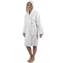 Alpine Swiss Stacy Women Hooded Bathrobe Cotton Terry Cloth Robe for Women Super Absorbent Quick Drying Luxury Hotel Spa Robe Size
