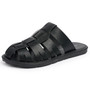 Alpine Swiss Marlin Mens Fisherman Slide Sandals Vegan Leather Dressy Sandals Size