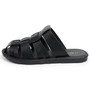 Alpine Swiss Marlin Mens Fisherman Sandals | Vegan Leather Dressy Summer Slides | Water Resistant Anti Slip Beach Shoes | Indoor Outdoor Flat Slide Sandals ELEVATED WEAR: The Alpine Swiss Marlin Fisherman Slide Sandals give you a sophisticated and effortl