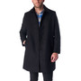 Alpine Swiss Orson Mens Wool Blend Top Coat Winter Car Coat Long Tailored Jacket UPC