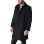 Alpine Swiss Orson Mens Wool Blend Car Coat Tailored Long Topcoat for Men Single Breasted Overcoat Winter Jacket Walking Coat SOPHISTICATED STYLE: The Alpine Swiss Orson mens wool coat is a stylish and sophisticated outerwear piece. This classic and versa