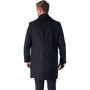 PREMIUM WOOL BLEND: This premium wool blend coat is made from 30% wool 70% polyester to keep you comfortably warm in cold weather. The satin lined interior feels luxurious and adds lightweight insulation to this mens winter coat. Alpine Swiss Orson Mens W