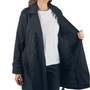 WATERPROOF & BREATHABLE: Our trench coat is crafted from a 100% polyester shell and satin lining (T400 fabric construction) that is not only highly waterproof but also breathable, keeping you comfortable and dry in any weather. It has been tested to withs