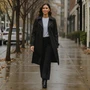 WATERPROOF & ELEGANT: Stay dry without sacrificing style. The Carla trench coat is crafted from 100% polyester material with 40D x 75D fabric construction that has a slight sheen to give you the classic look of a luxury trench coat. This fabric is highly