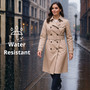 Alpine Swiss Carla Women Long Trench Coat Belted Waterproof Rain Jacket RaincoatEASY CARE & DURABLE: Enjoy the luxurious look and feel of a high-end trench coat with the convenience of easy care. The Carla trench coat is machine washable and made from a d Alpine Swiss Carla Women Long Trench Coat Belted Waterproof Rain Jacket RaincoatEASY CARE & DURABLE: Enjoy the luxurious look and feel of a high-end trench coat with the convenience of easy care. The Carla trench coat is machine washable and made from a d