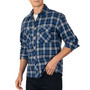 Alpine Swiss Mens Flannel Shacket Long Sleeve Plaid Button Down Shirt Jacket Light Cotton Blend Fall Work Outdoor Overshirt