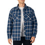 Alpine Swiss Henry Mens Quilted Flannel Jacket Warm Plaid Snap Front ShacketTRUE TO SIZE FIT - Designed for a comfortable and classic US fit, you can confidently order your normal size. The Henry shacket is cut to be worn as an outer layer, providing enou