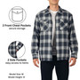 Alpine Swiss Felix Mens Fleece Flannel Jacket Heavyweight Zip-Up Plaid Shacket UPC
