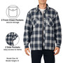 Alpine Swiss Josh Mens Fleece Flannel Jacket Warm Snap Button Plaid Shacket UPC