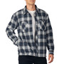 Alpine Swiss Mens Josh Fleece-Lined Flannel Jacket Heavyweight Snap-Front Plaid Shirt Shacket  Warm Soft Winter Outerwear