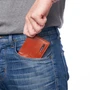 Alpine Swiss Delaney Slim Bifold Wallet | Front Pocket Wallet | 8 Card Slots ID Window | Outside Card Slot| RFID Protected Premium Leather | Gift Box Bifold Mens Accessories : Small Leather Goods : Bifold Wallets