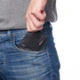 Alpine Swiss Delaney Slim Bifold Wallet | Front Pocket Wallet | 8 Card Slots ID Window | Outside Card Slot| RFID Protected Premium Leather | Gift Box