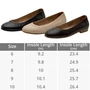 Alpine Swiss Wendy Womens Leather Ballet Flats Classic Round Toe Slip On Shoes Comfortable Professional Dressy Work Flats