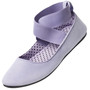 Alpine Swiss Peony Ballet Flats Shoes For Women Elastic Ankle Strap Flats Round Closed-Toe Slip On Loafers Padded for Comfort Runs Small Size Size 11 Lilac