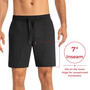 Alpine Swiss Andres Mens Athletic Running Shorts 7” Inseam Quick Dry Workout Lightweight Gym Shorts Zipper Pockets
