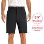 Alpine Swiss Walter Mens Golf Shorts 8.5” Inseam Hybrid Dress Shorts Lightweight Quick Dry Chino Shorts Casual