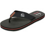 Alpine Swiss Mens Flip Flops Beach Sandals Lightweight EVA Sole Comfort Thongs Size Size 7 Black