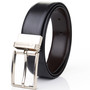 Alpine Swiss Mens Belt Reversible Black Brown Leather Dress Belt Imported Spain Belts Mens Accessories : Belts : Dress