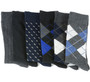 Alpine Swiss 6 Pack Mens Cotton Dress Socks Mid Calf Argyle Pattern Solids SetGREAT VALUE GIFT – Treat yourself to a great selection of socks or give the gift of style that’s appropriate for anyone on any special occasion!
