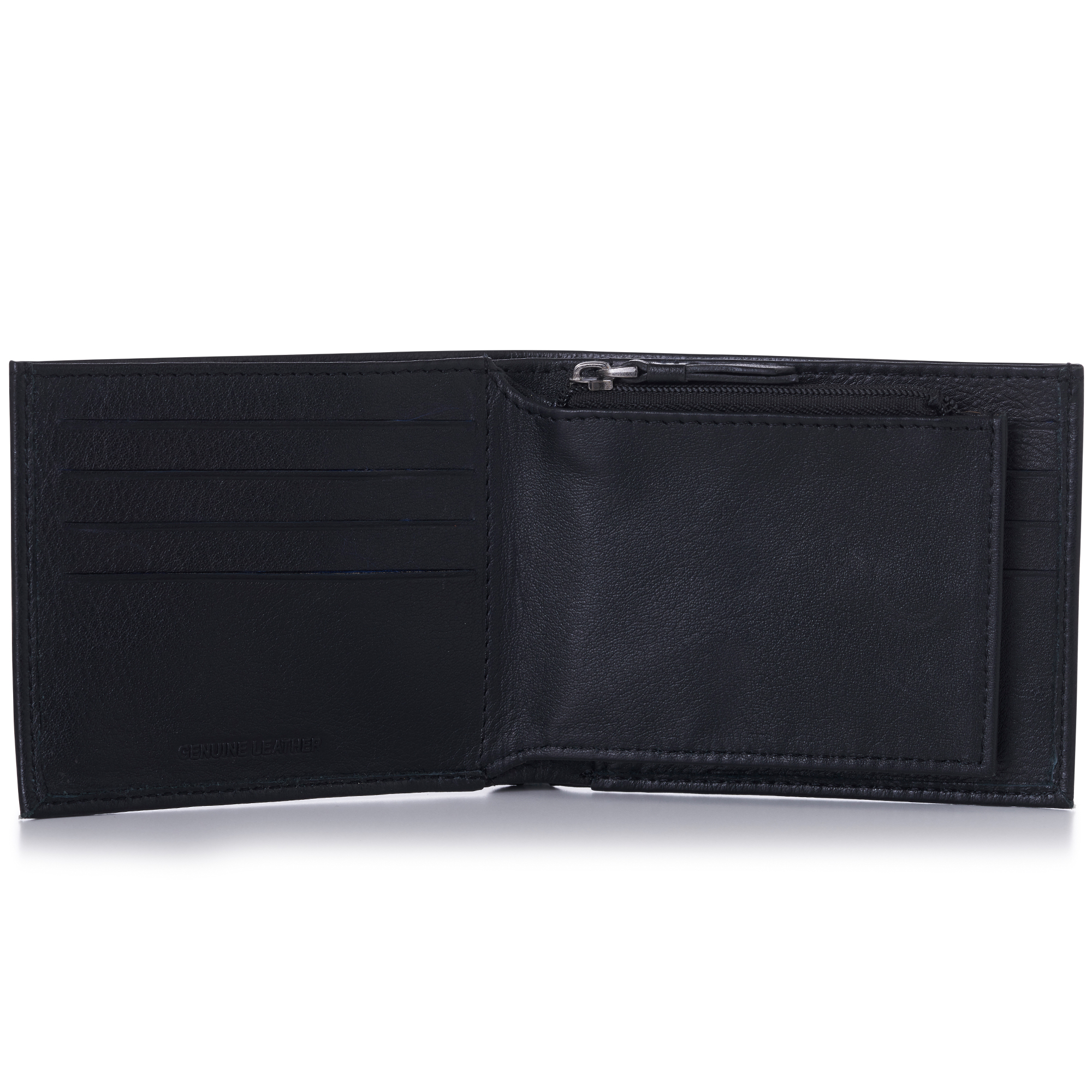 Alpine Swiss Double Diamond Mens RFID Slim Bifold - Alpine Swiss