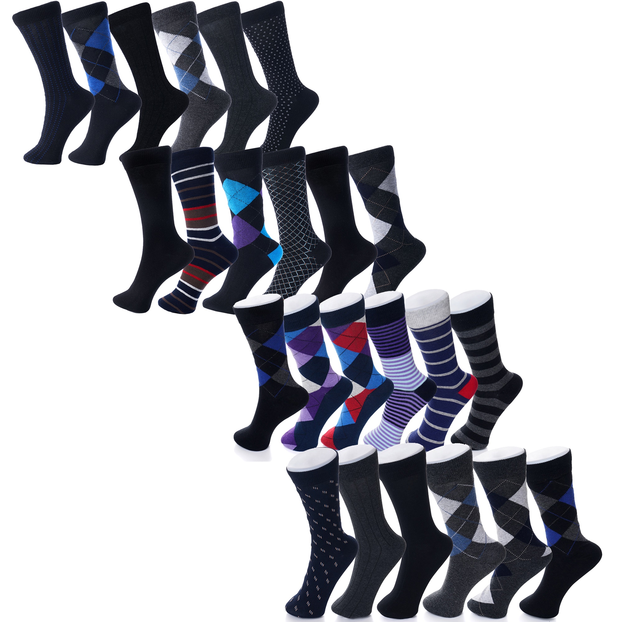 Alpine Swiss Mens 8 Pack Cotton Ankle Socks Athletic Performance Cushioned  Socks Shoe Size 6-12 - Alpine Swiss