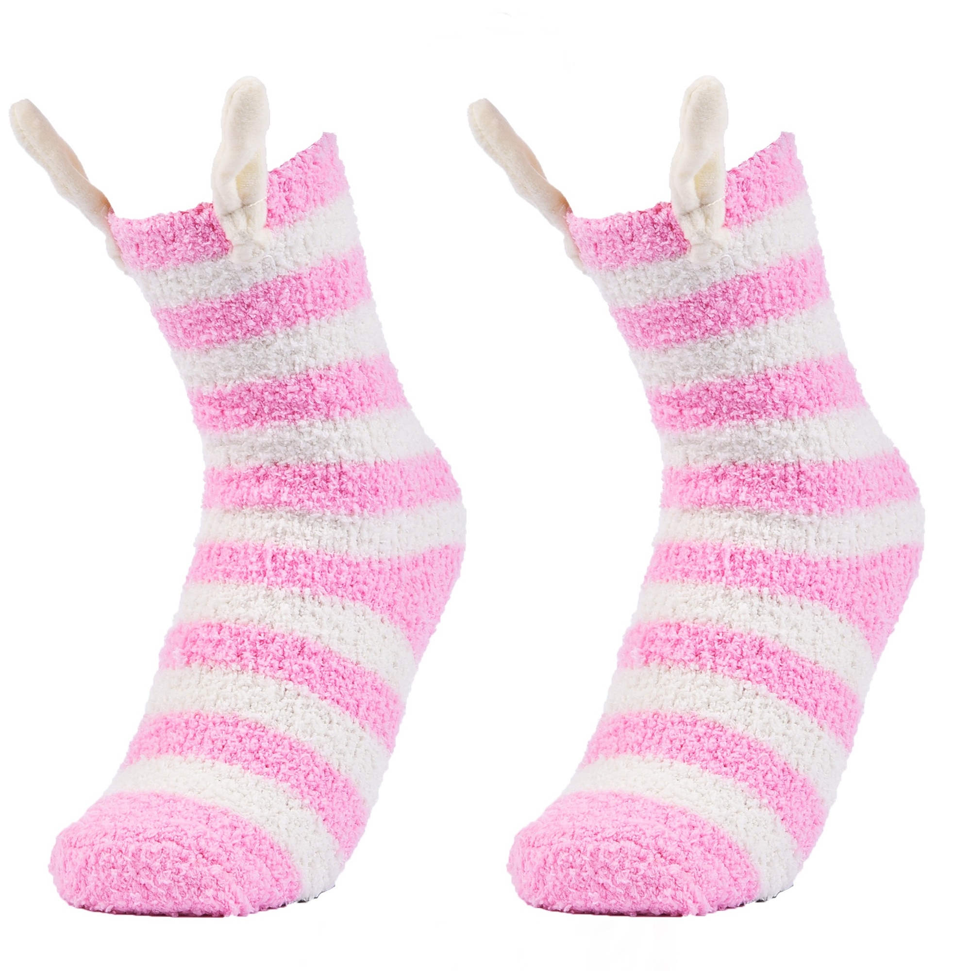 JeashCHAT Women Winter Thick Slipper Socks With Grippers Non Slip Warm Fuzzy  Socks 