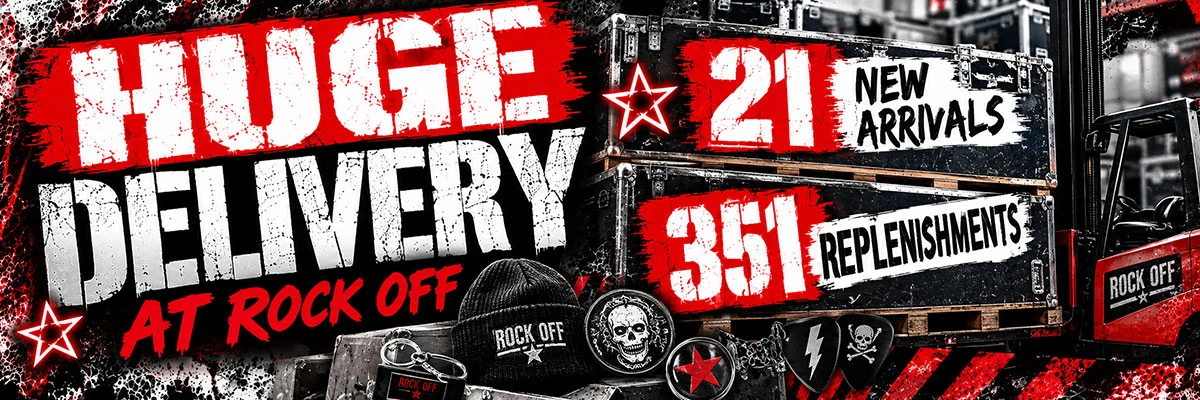 DELIVERIES: Massive Rock Off Delivery: 21 New Arrivals  and 351 Replenishments