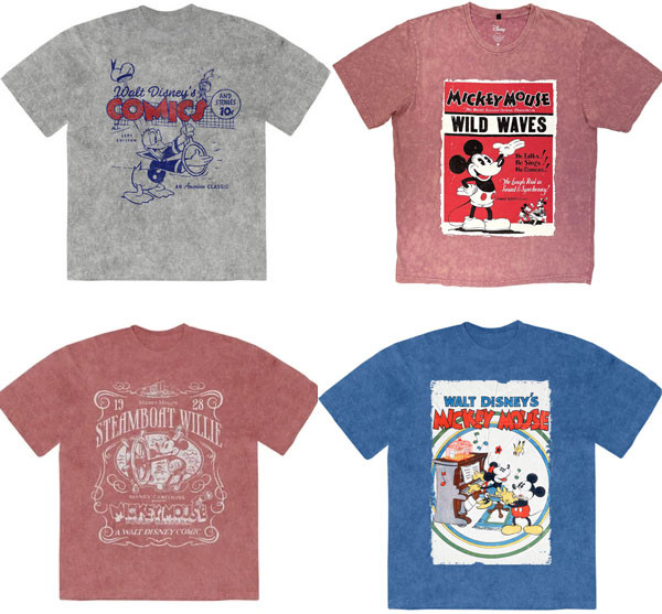 New Patches, New Disney & Marvel Stone Wash Tees 