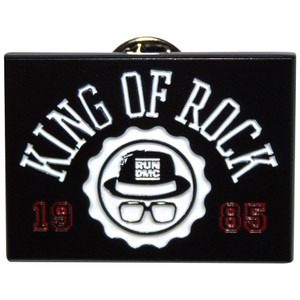 Run DMC Pin Badge: King Of Rock Run DMC Pin Badge: King Of Rock