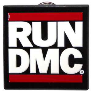 Run DMC Pin Badge: Logo in packaging Run DMC Pin Badge: Logo in packaging