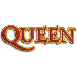 Queen Standard Patch: Cut-Out Logo Queen Standard Patch: Cut-Out Logo