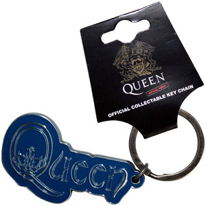 Queen Keychain: Crown In Q Logo Queen Keychain: Crown In Q Logo
