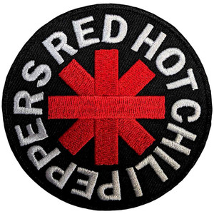 Red Hot Chili Peppers Standard Patch: Asterisk (Black) Red Hot Chili Peppers Standard Patch: Asterisk (Black)
